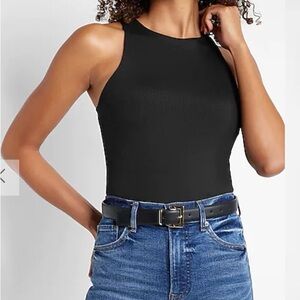 Express Body contour high neck bodysuit